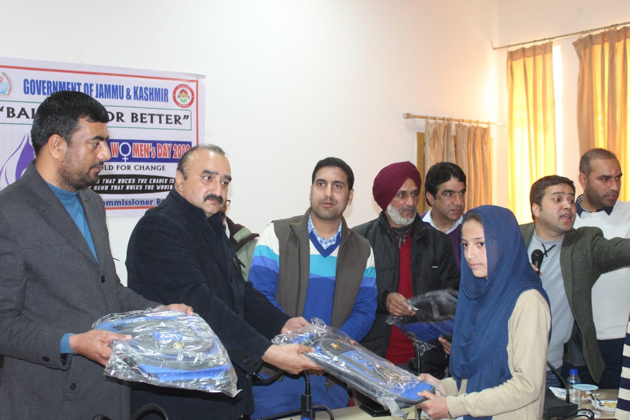 District Adm.Rajouri celebrates International Women Day