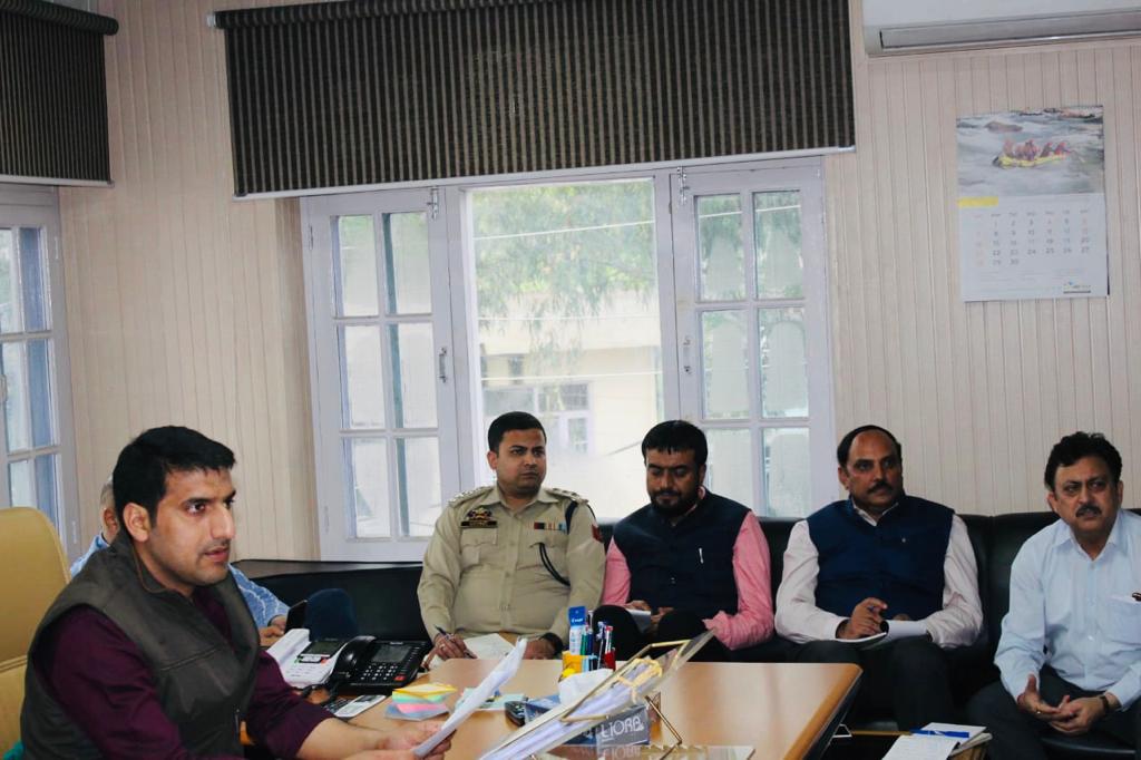 DDC Rajouri reviews arrangements for Shab-i-Baraat