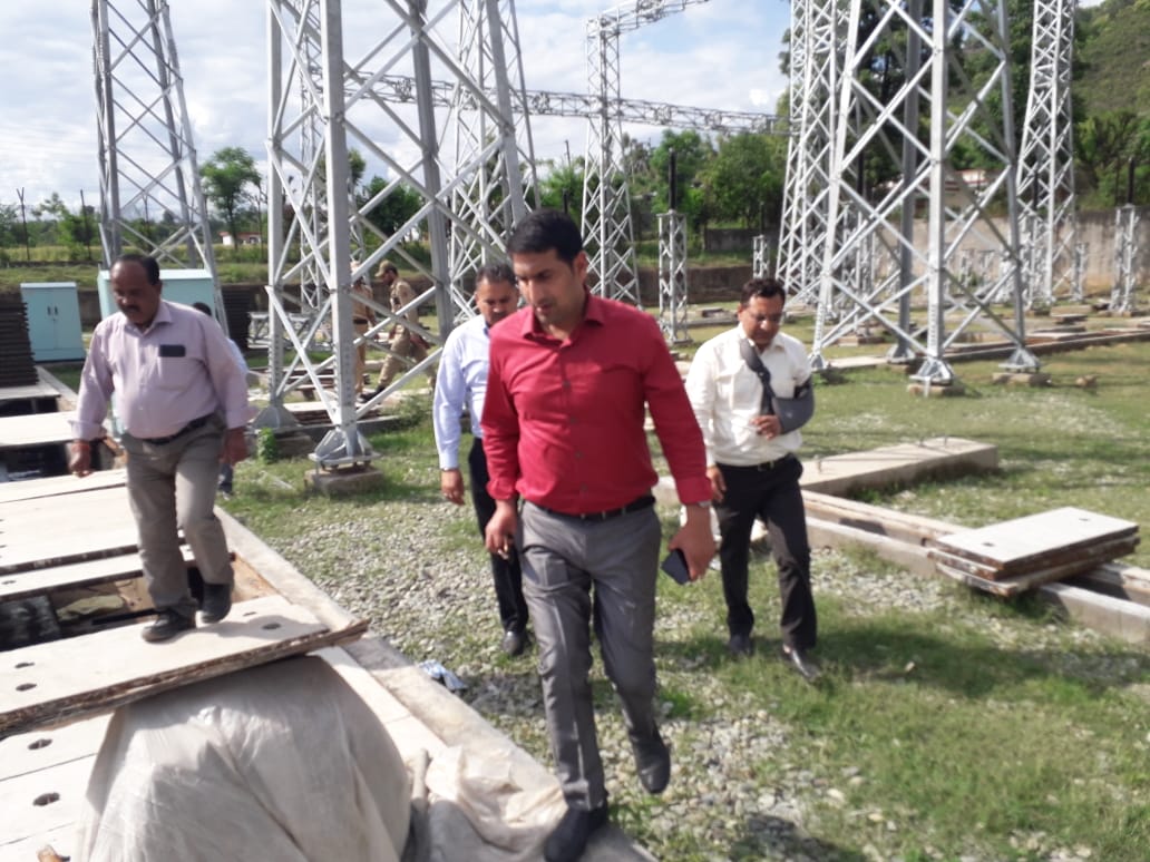 DDC Rajouri takes stock of developmental projects in Siot*  Siot grid station to be operational by June end*  Inspects Sericulture nursery, PWD works and Power Project at Siot