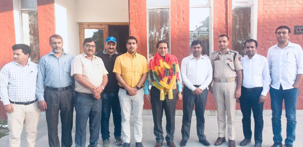 District administration Rajouri organises farewell for recently elevated District and Sessions Judge Mr Riaz Mirza
