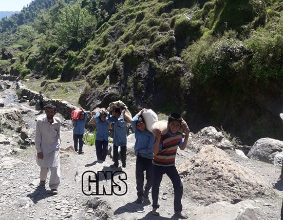Students Of Govt School Reasi Forced To Do Physical Labour*  DC orders enquiry, assures action