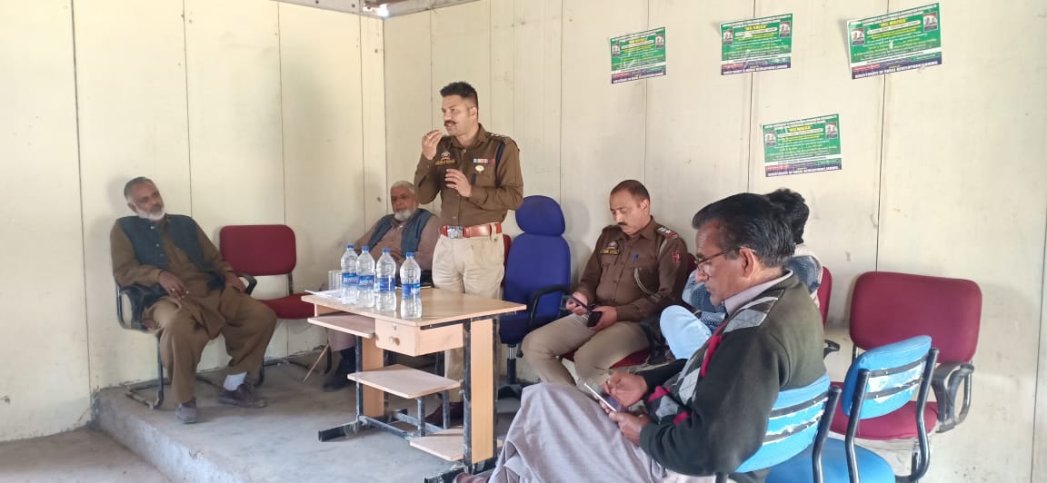 AWARENESS PROGRAMME ON COVID-19 HELD BY POONCH POLICE