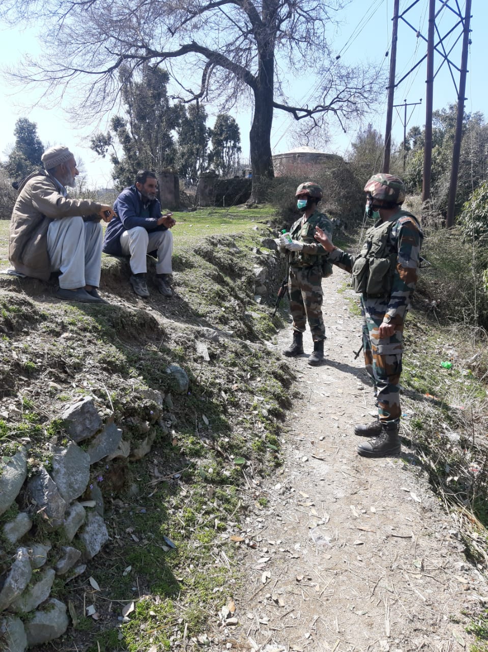 Romeo Force waging war against COVID 19 for Corona Mukt Awaam in Poonch & Rajouri district