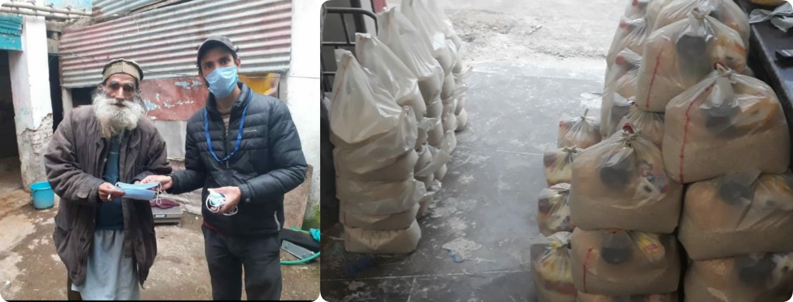 Global Peace Foundation distributed ration, essentials in slum areas and among migrant labourers.