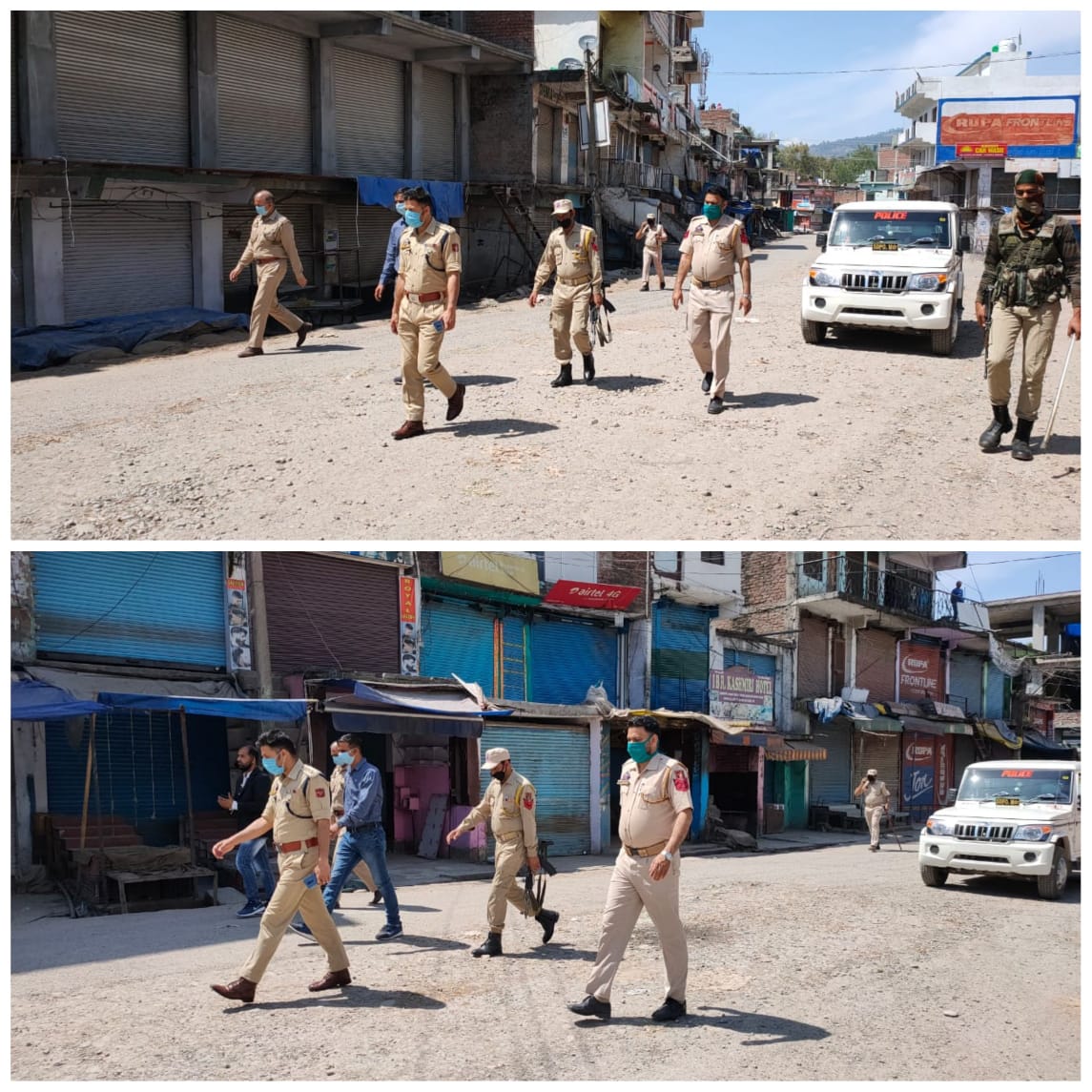 Tehsil Mendhar observes tightned in view of Covid -19