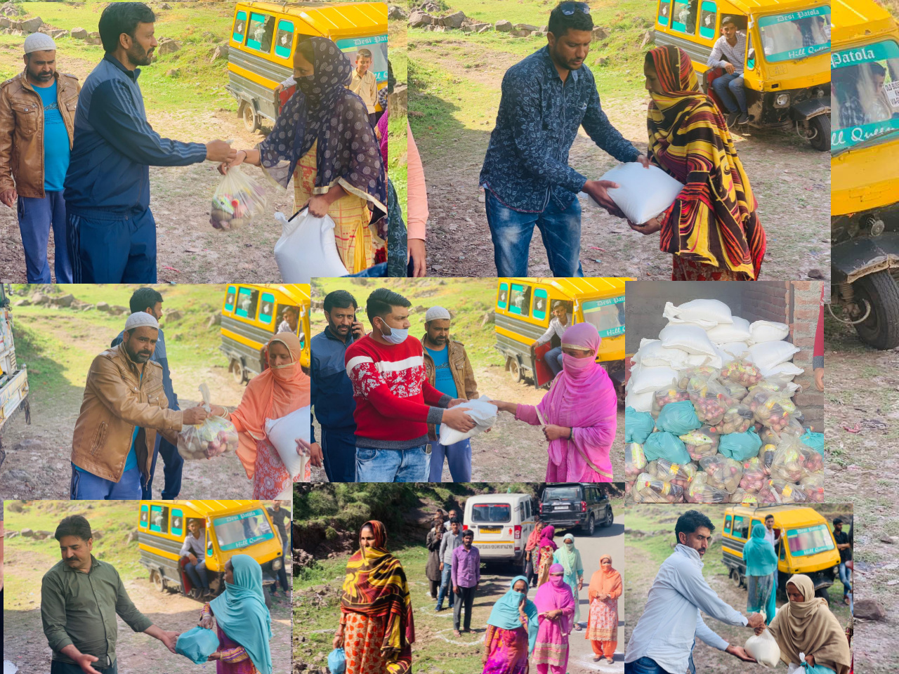 KOHINOOR EDUCATIONAL CHARITABLE TRUST DISTRIBUTED RATION KITS TO NEEDY