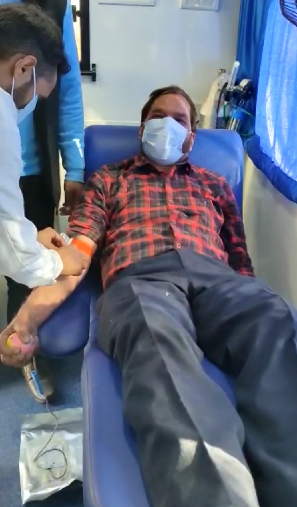 Blood Donation camp at Iqra Foundation