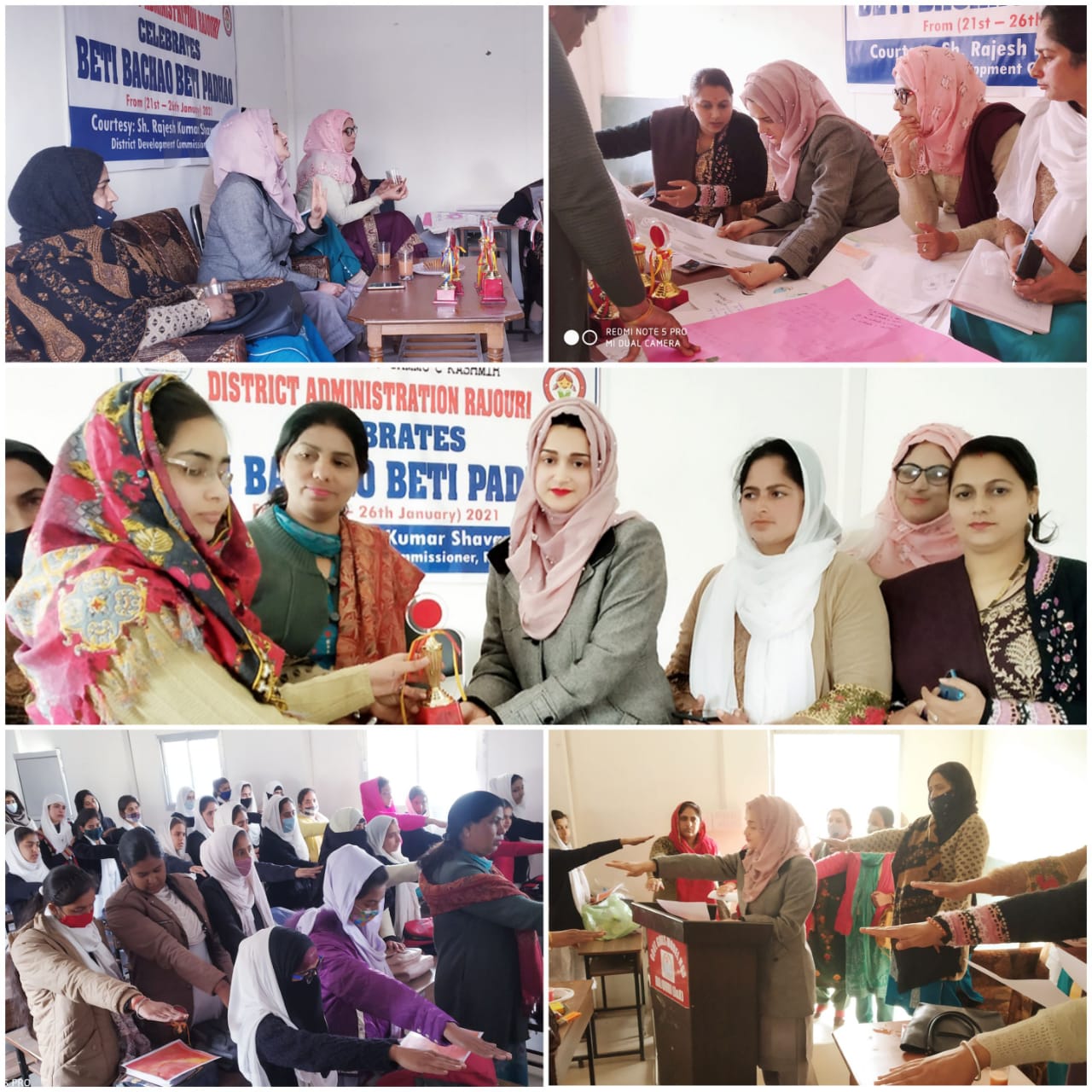 CELEBRATION OF BETI BACHAO BETI PADHAO WEEK (21st-26th January 2021): PAINTING/DRAWING AND POETRY COMPETITION ORGANISED BY MSK RAJOURI AT ALL THE SCHOOLS OF DISTRICT RAJOURI