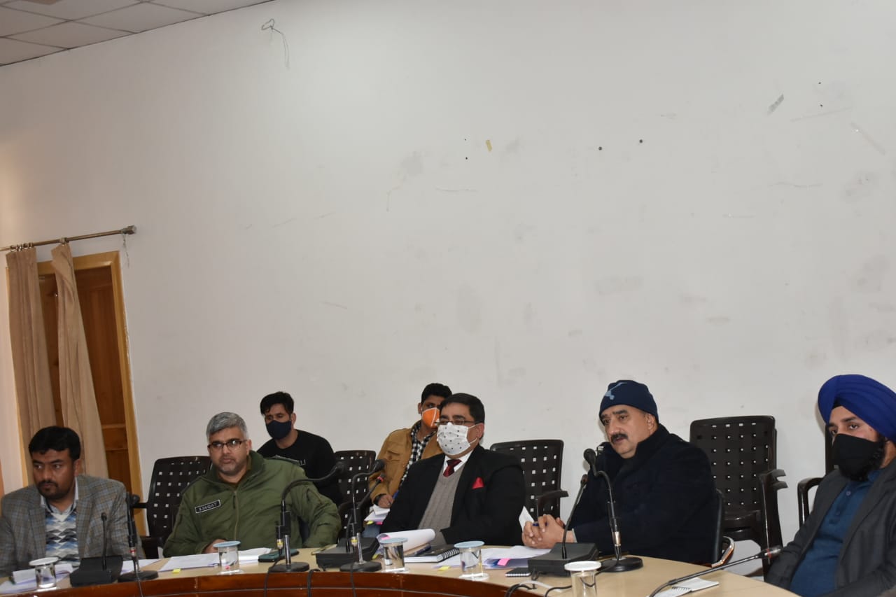 Deputy Commissioner Rajouri reviews Republic Day-2021 preparedness