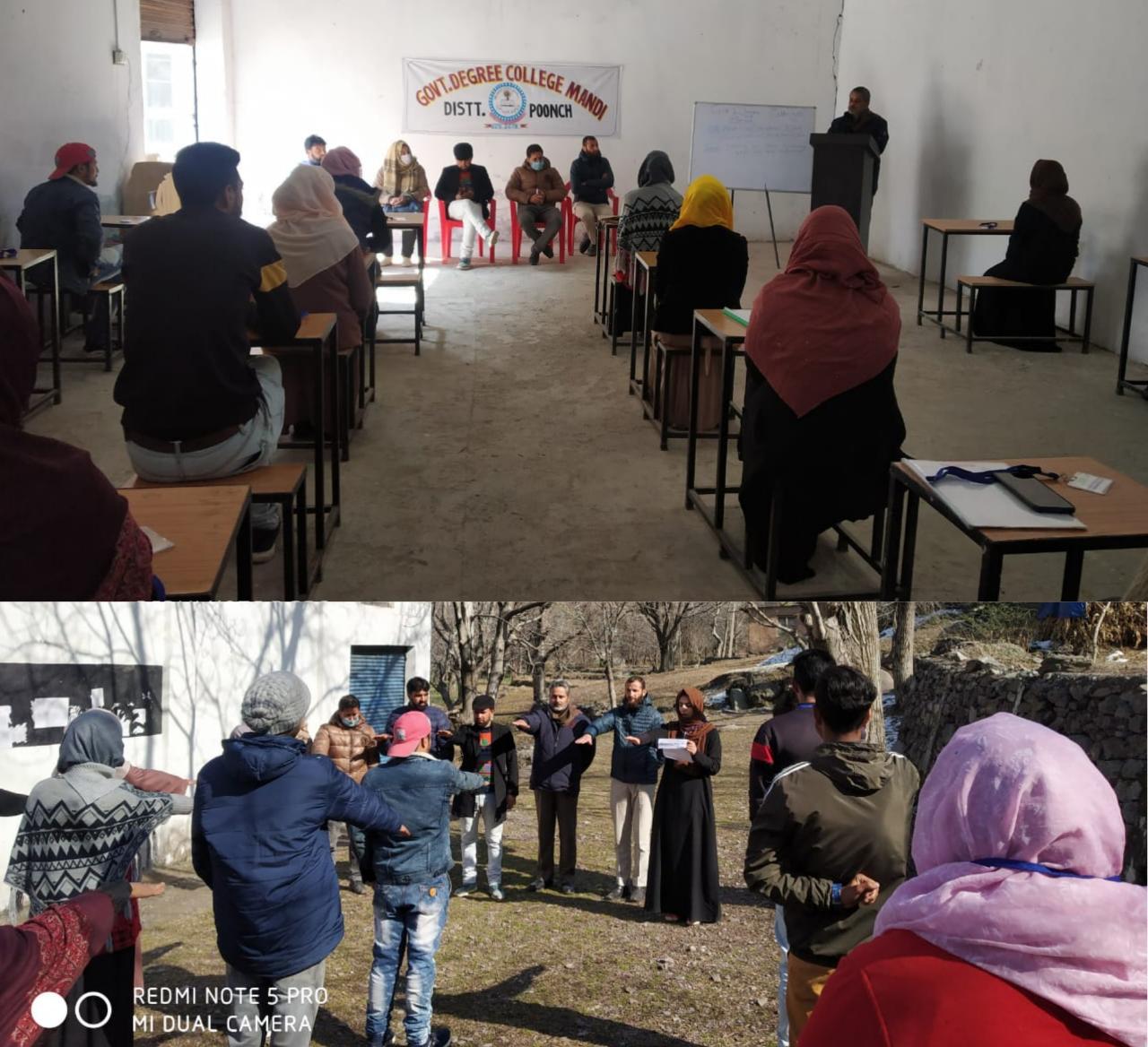Government Degree College Mandi Celebrated National Voters Day
