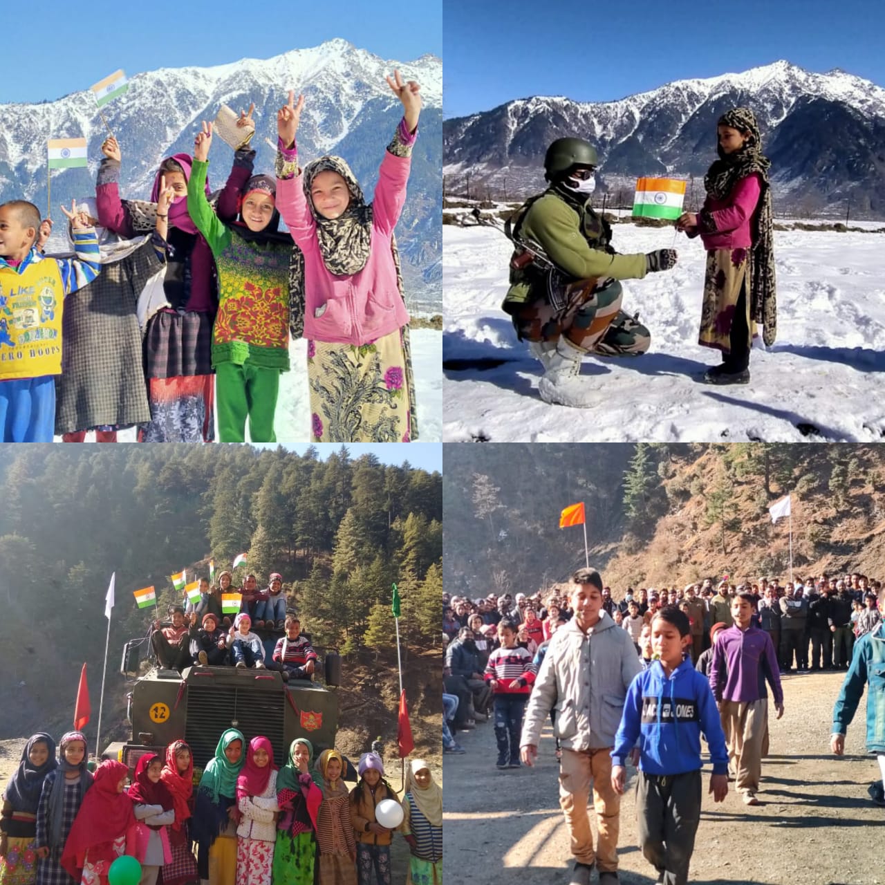 ARMY ORGANISED “REPUBLIC DAY CELEBRATIONS” AT REMOTE CHATROO AND NAWPACHI AREAS OF KISHTWAR DISTRICT