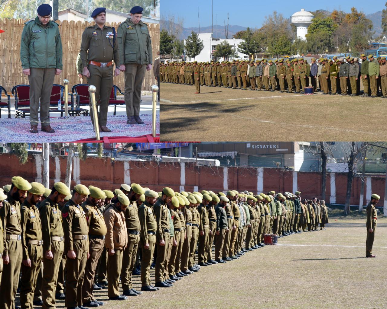 JK Police remembers martyrs, two minites silence observed