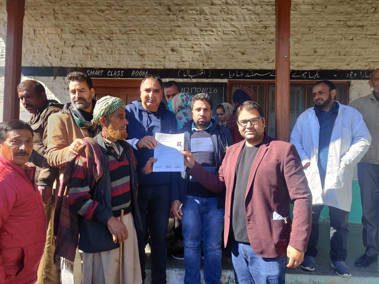 Free Mega Certificate Camp held at Budhal, a far-flung area in the hamlets of District Rajouri.