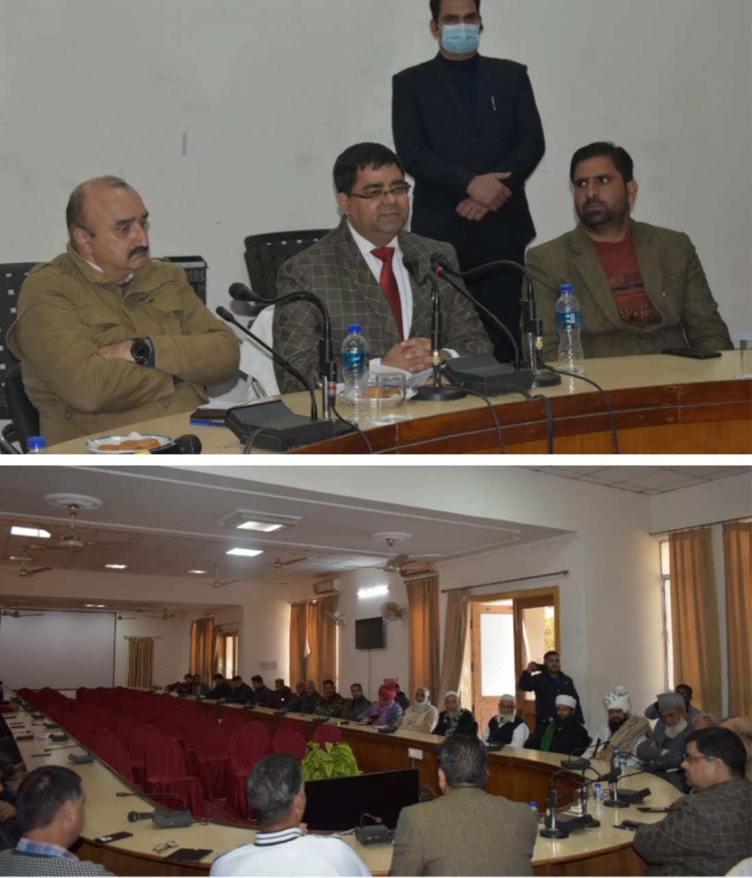 DC Rajouri holds introductory meeting with the prominent citizens of the district