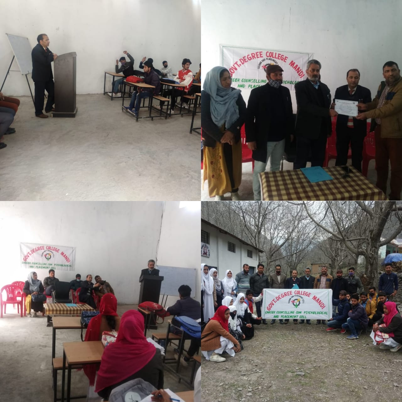 NSS Unit & Psychological counselling cell of GDC Mandi organised lecture on “Personality Development & stress Management.