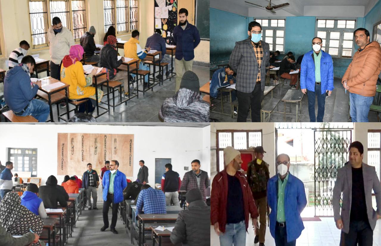 2nd phase of the JKSSB Class IV recruitment exam concludes smoothly at Kishtwar
