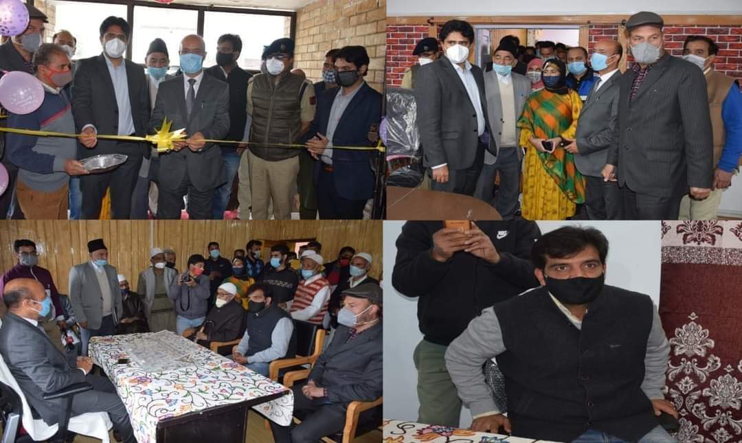 DDC Chairman inaugurates DDC Complex at Pulwama