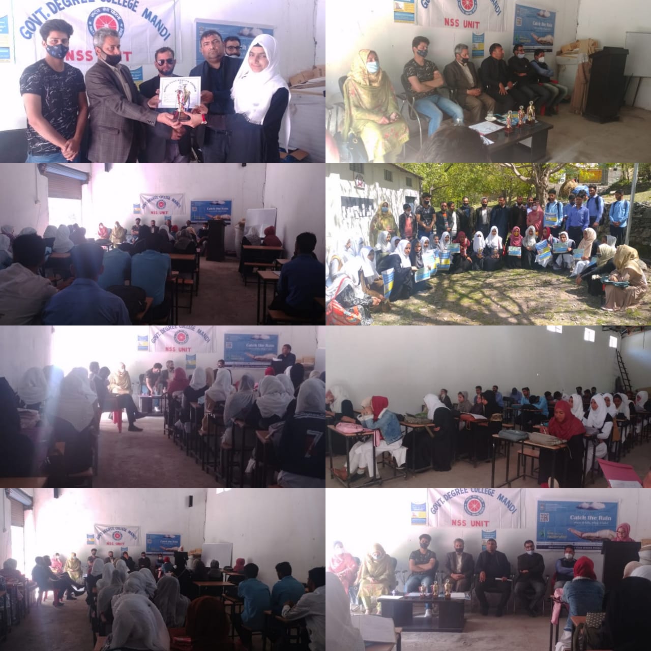Nehru yuva kendra Poonch organised awareness programme on “water conservation” at GDC Mandi