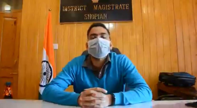 Positivity Rate Has Come Down To 3.2 % From Peak 15.1%, Recovery Rate 79.2% : DM Shopian