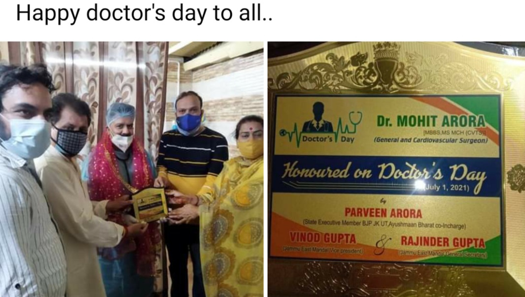CELEBRATION OF NATIONAL DOCTOR’S DAy