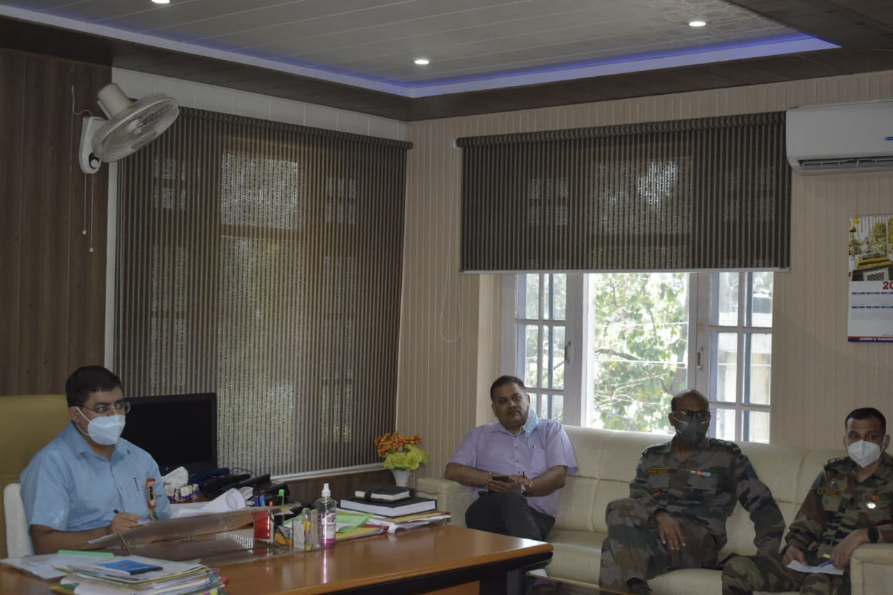 DM Rajouri Chairs Civil-Military Liaison Conference