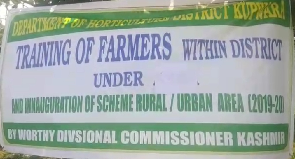 Farmers awareness camp held in Chogal Nursery Handwara,for applied of new technologies in there field.