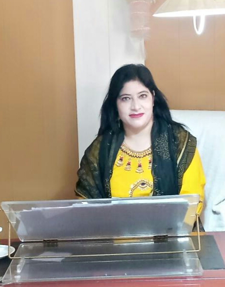 Ruheena Shahzad appealed LG JKUT for compensation to flood affected families of District Ganderbal.