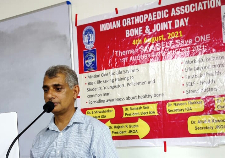 Orthopaedic department GMC&AH Rajouri celebrates Bone & Joint Day
