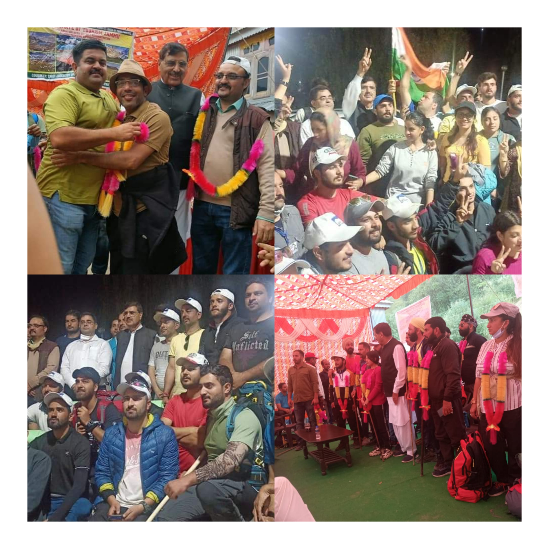 At the end of the five-days Shakkarmarg Trekking tour, A wave of happiness among the people. The people thanked Deputy Commissioner Rajouri and DDC Darhal Iqbal Malik.