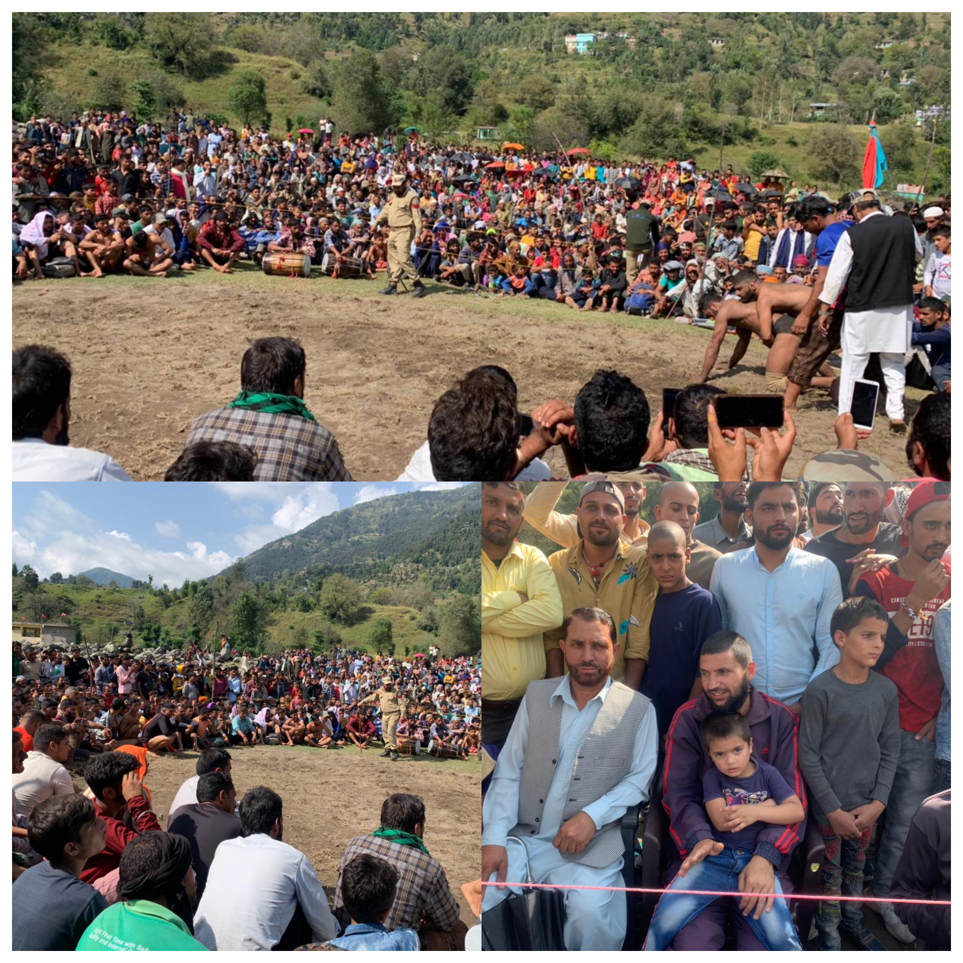 Village Level Wrestling Tournament held at Phalni Budhal