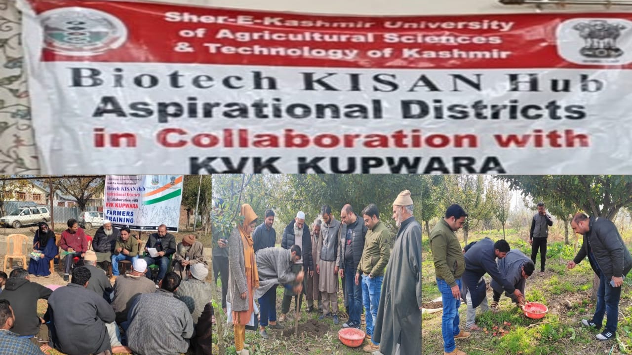 KVK Kupwara organised Training cum Awareness program at Yaroo langate