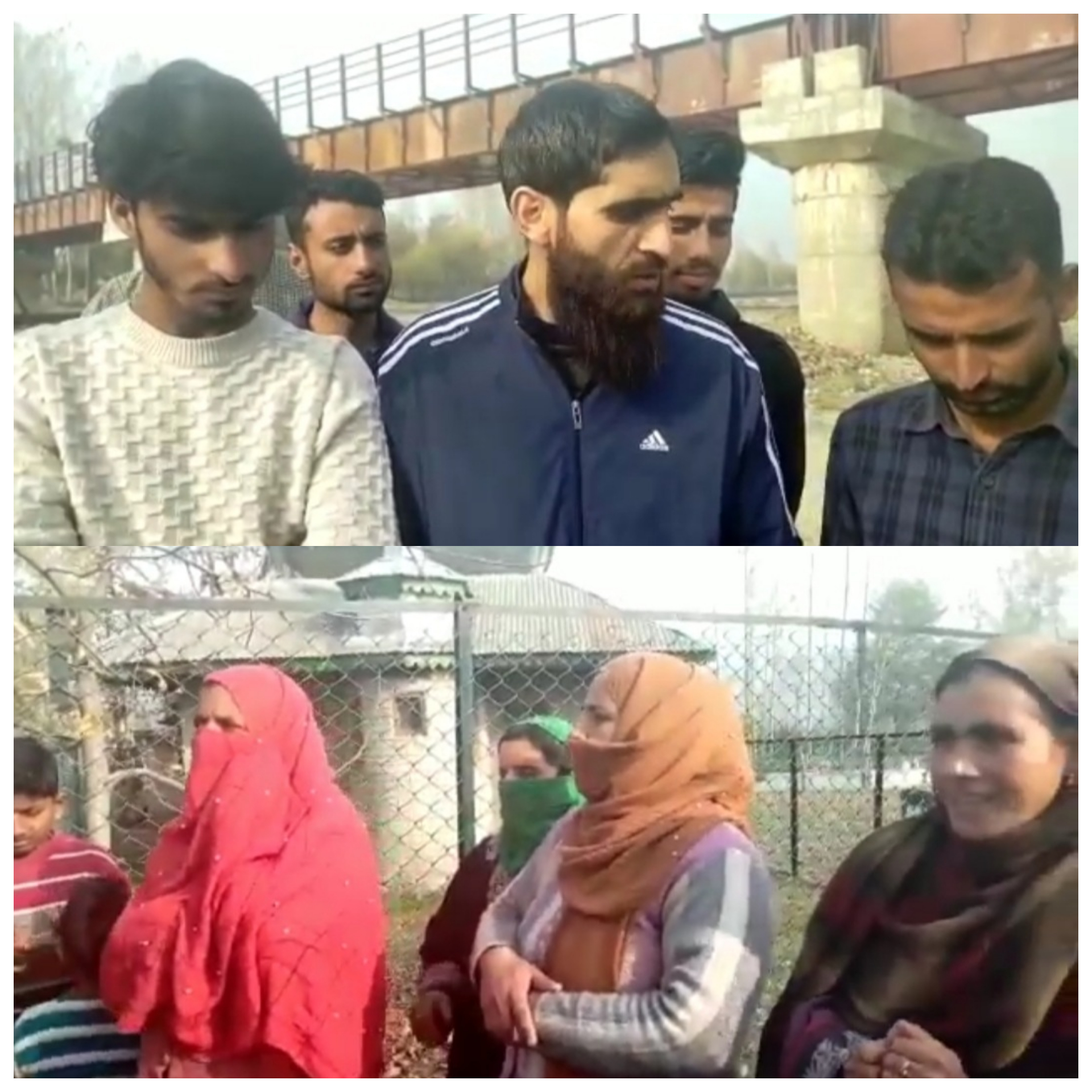 Khan Tulwari Langate Villagers Hold Protest Against PHE Department