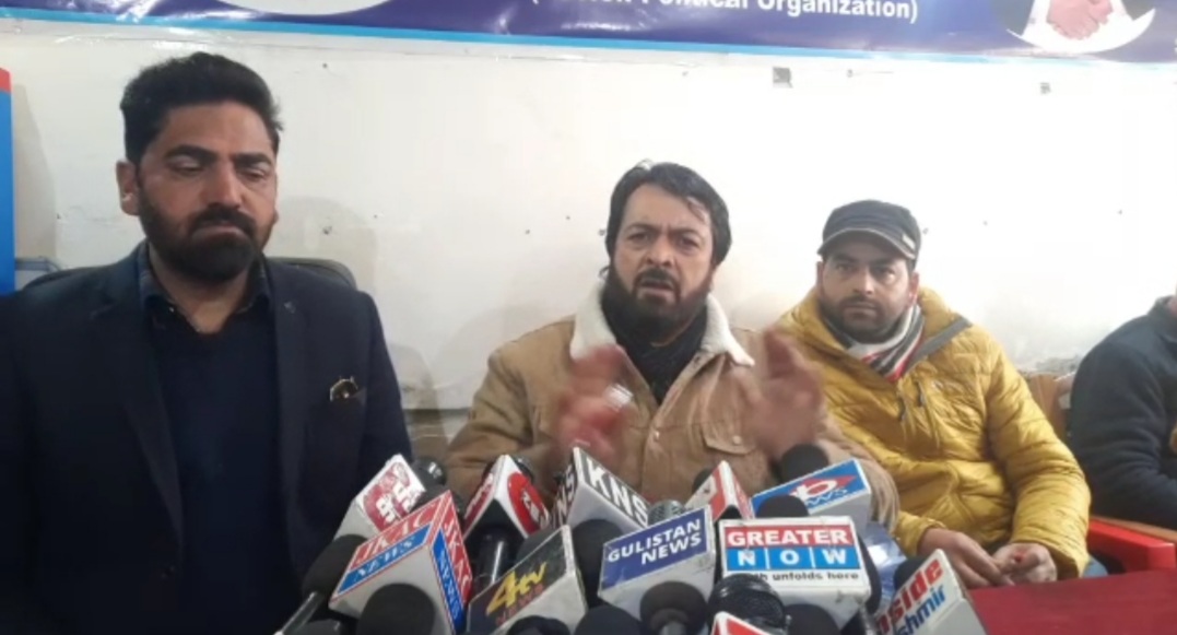 TFH holds press conference at Trade office Handwara Bandh Call Postponed