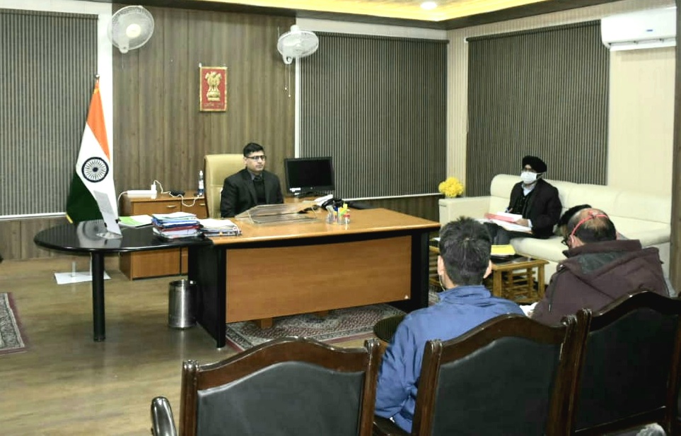 DDC Rajouri takes a comprehensive review of Jal Shakti Department ;Asks for timely completion of projects, regular monitoring & utilisation of available funds in time