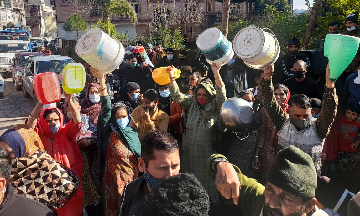 People continue to suffer despite tall claims of restoration of power & water supply by the concerned officers.