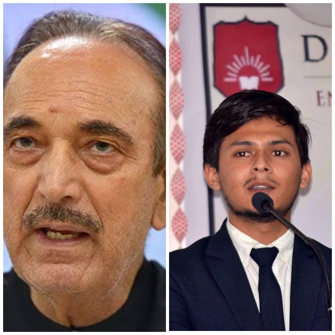Congress should project Ghulam Nabi Azad as the chief minister’s face in Jammu and Kashmir:Sagar