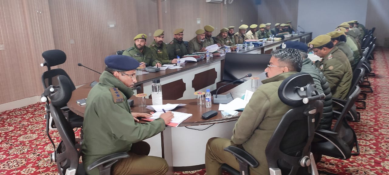 SSP chairs crime review meet of Rajouri sub division