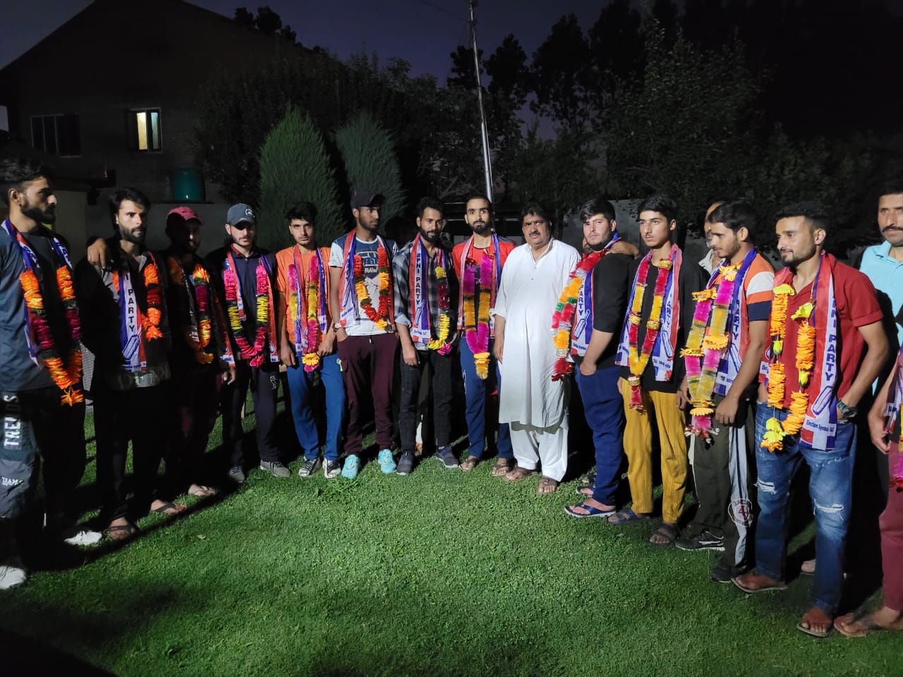 Dozens of Senior JKNC, JKPC Workers from Dolipora Handwara today joined JKAP at Handwara.