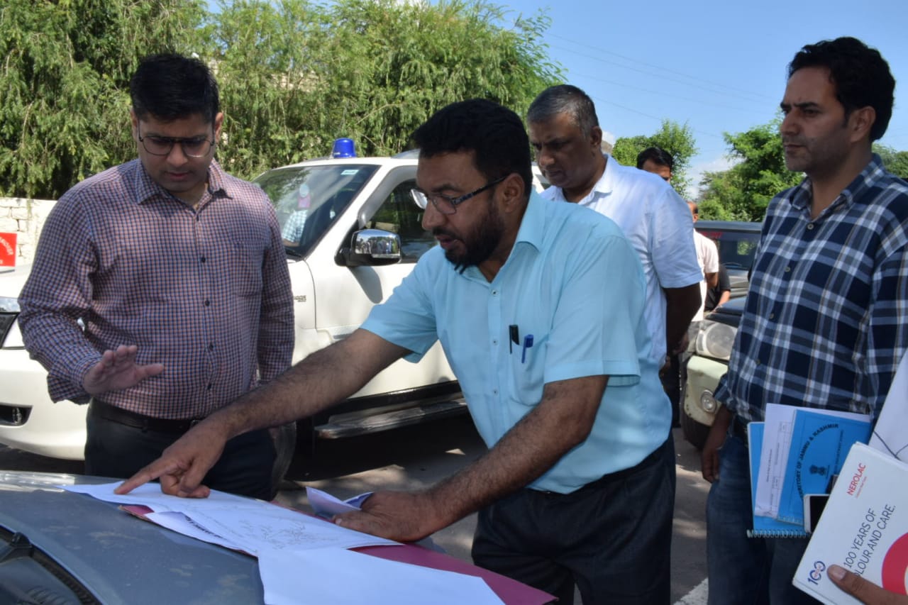 DDC conducts Field Tour and checks developmental projects.