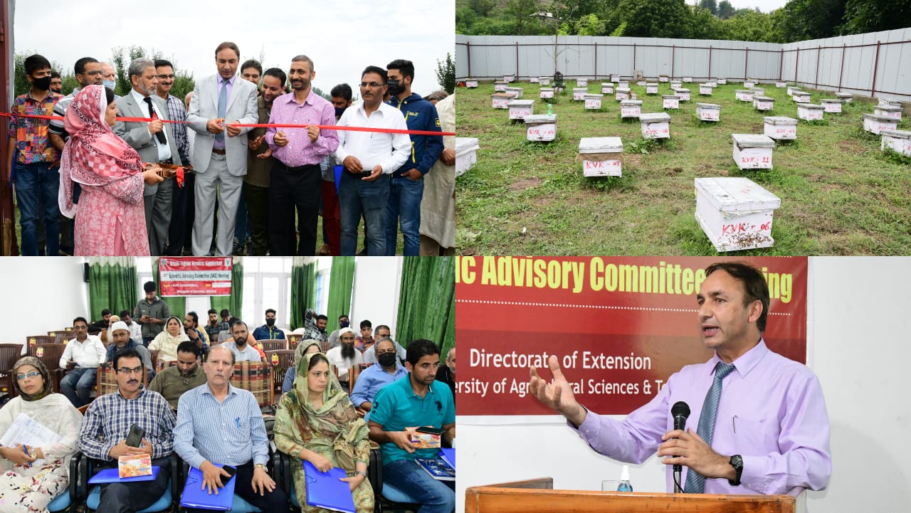 18th Scientific Advisory Committee Meeting of KVK Ganderbal held ; Focus on Promotion of FPO’s and Organic Farming: VC SKUAST-K