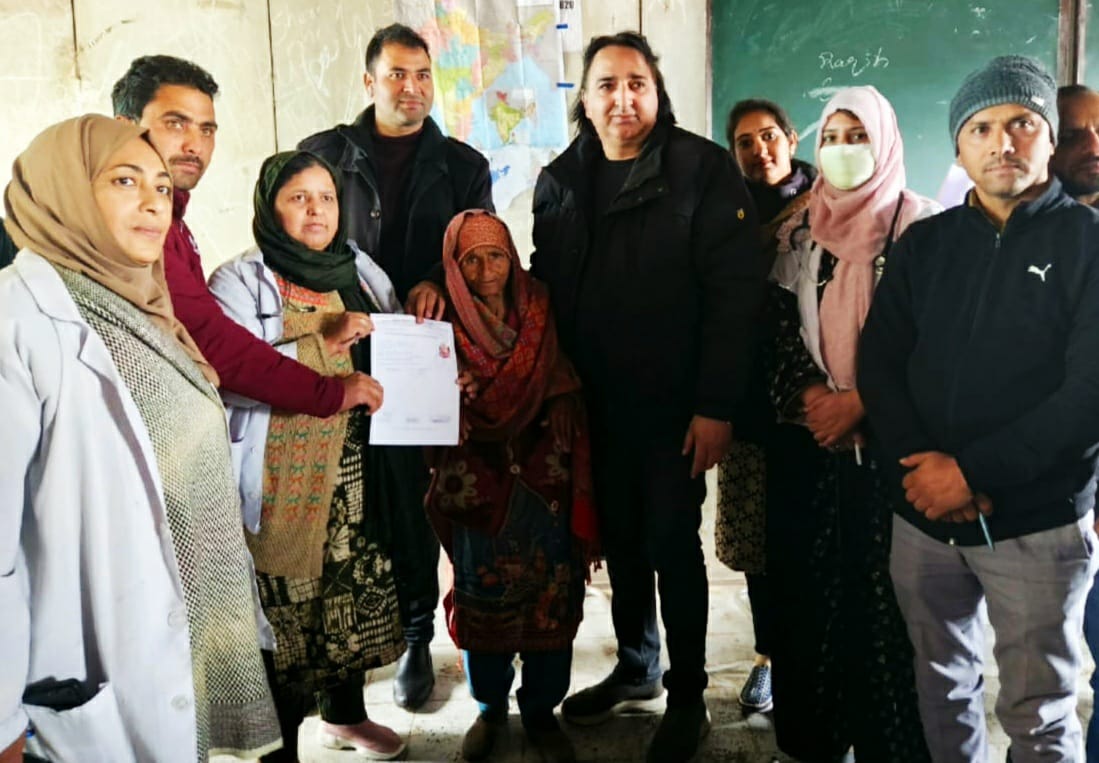 Kandi Health Deptt organise medical-cum-certificate camp at Budhal under J&ISSS-2022.