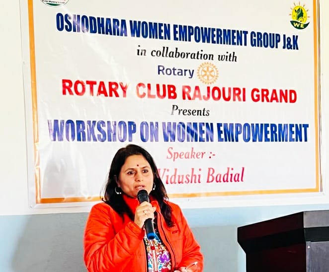 Rotary Club Grand & Oshodhara organised workshop on Women Empowerment