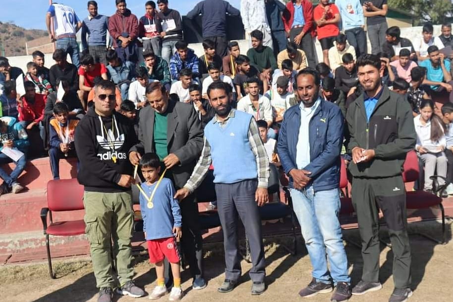 District Rajouri Athletic Association organised Athletic meet.