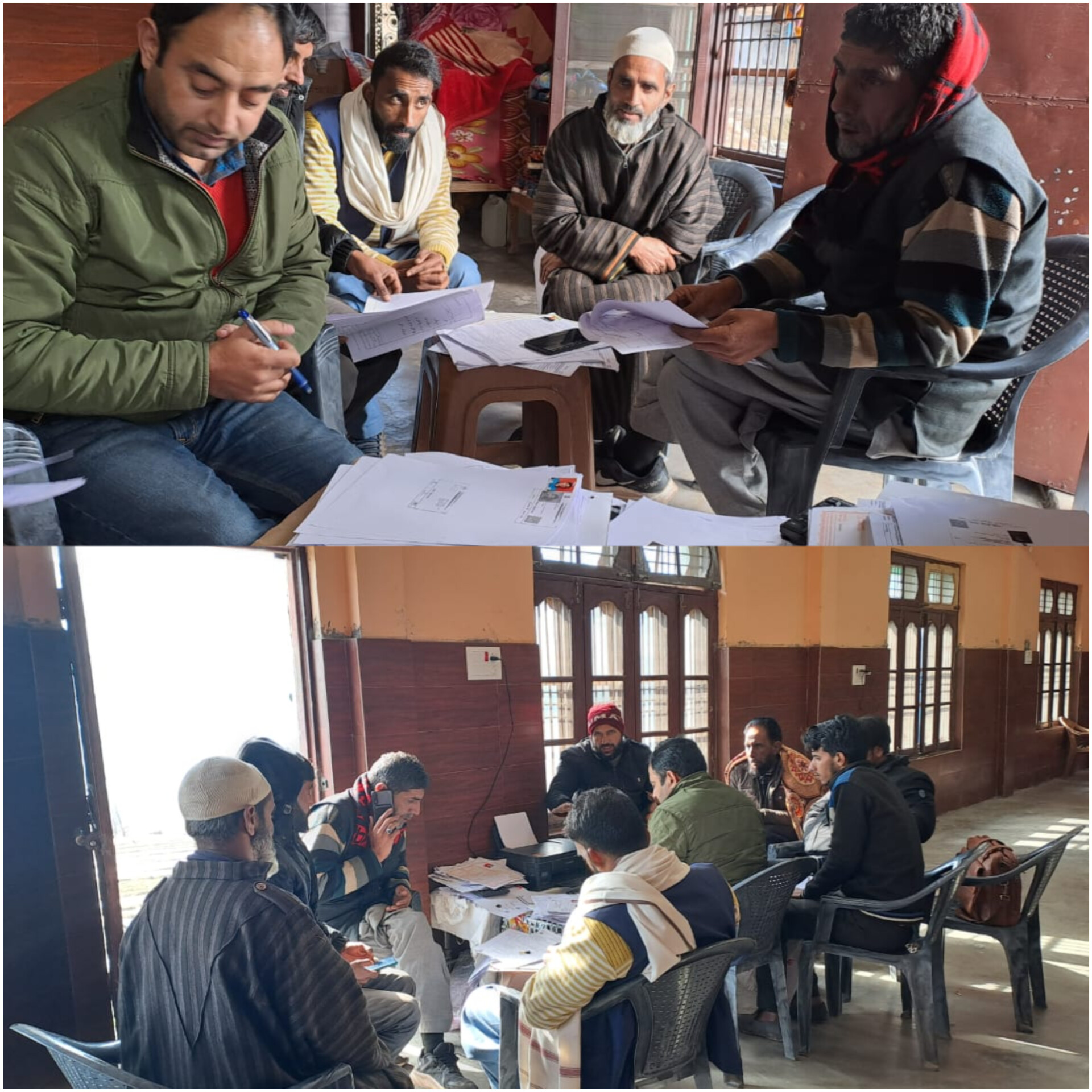 Special camps in Gram Panchayat Kewal conducted for revision of electoral rolls