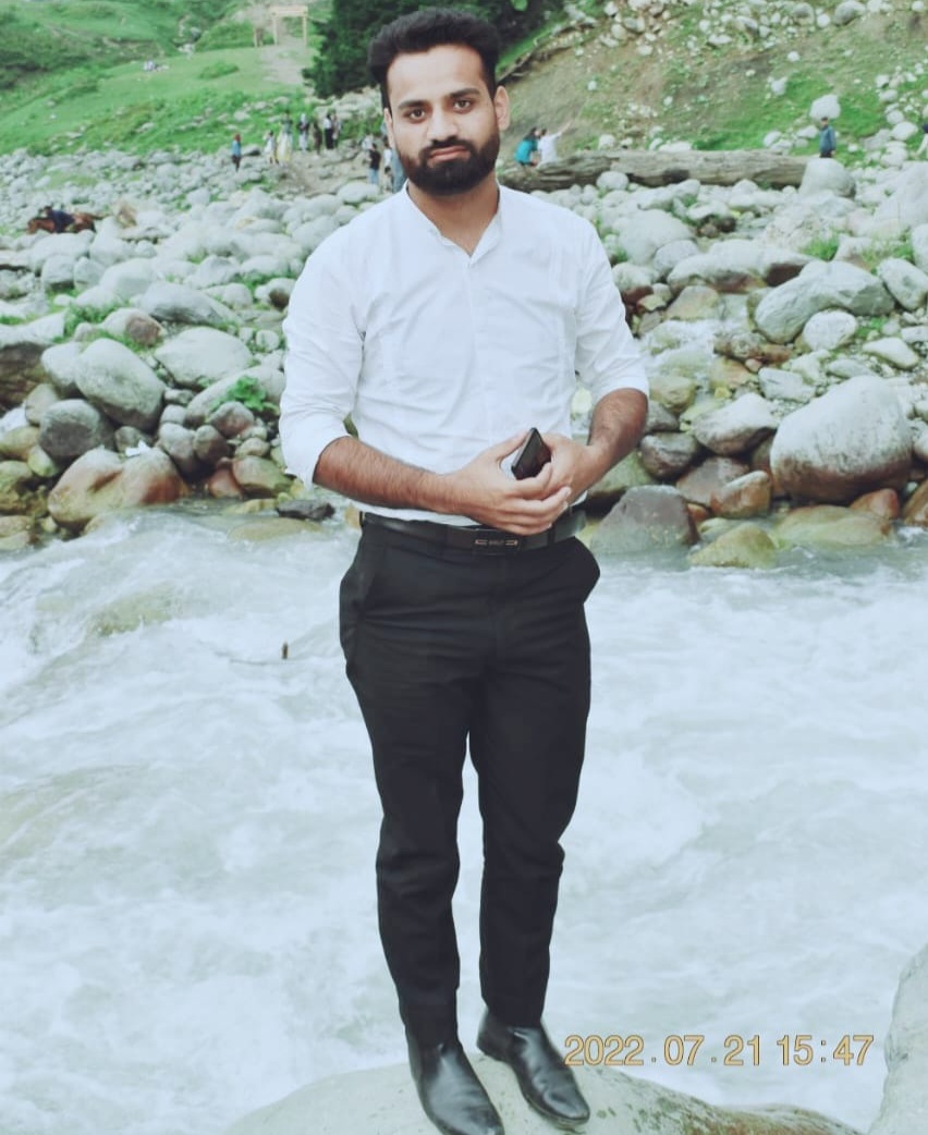 Muzamil Mehmood young & Prominent Social Activist from Kashmir Valley become an inspiration for the youth