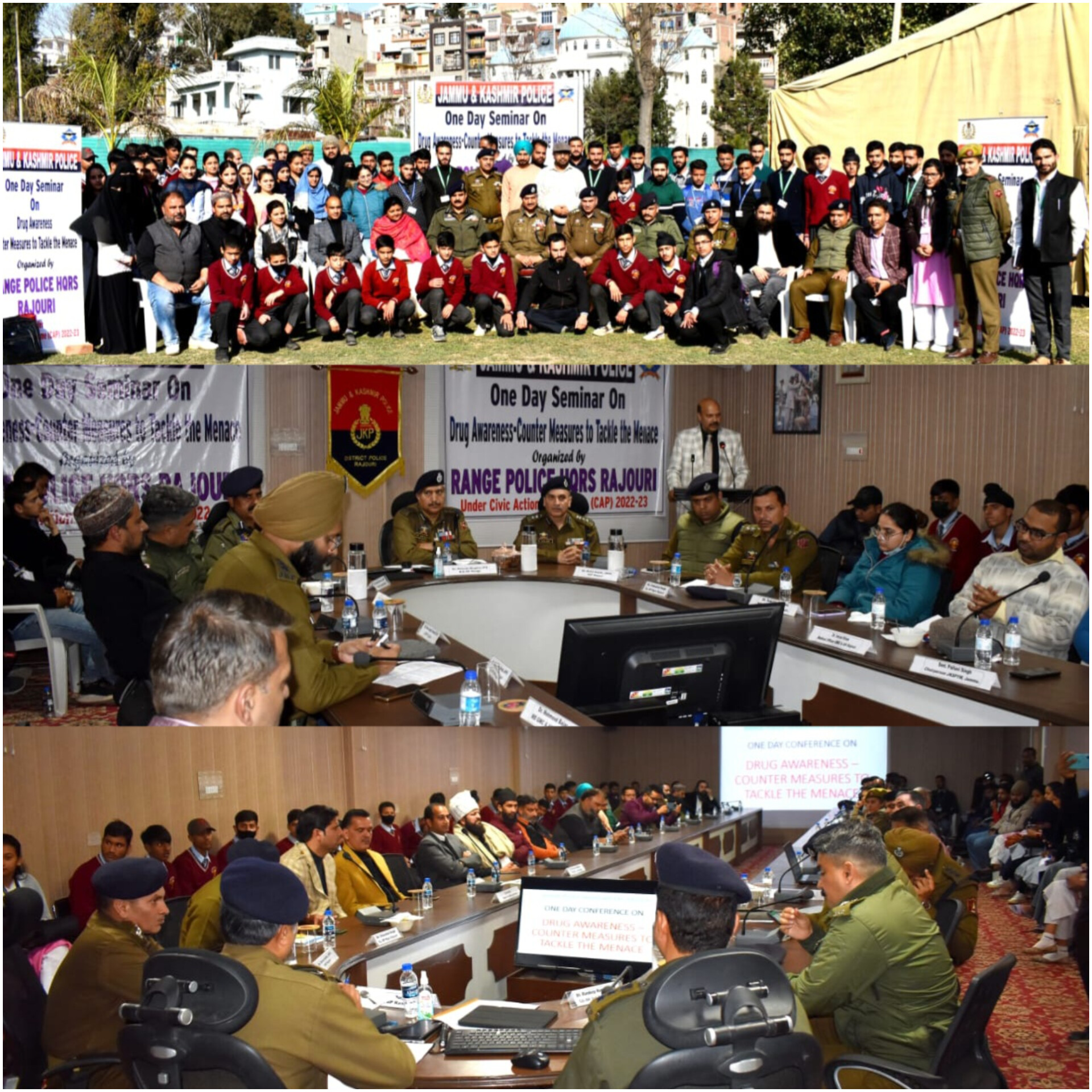 RPHQ Rajouri organized one day seminar on “Drug Awareness- counter measures to tackle the menace”