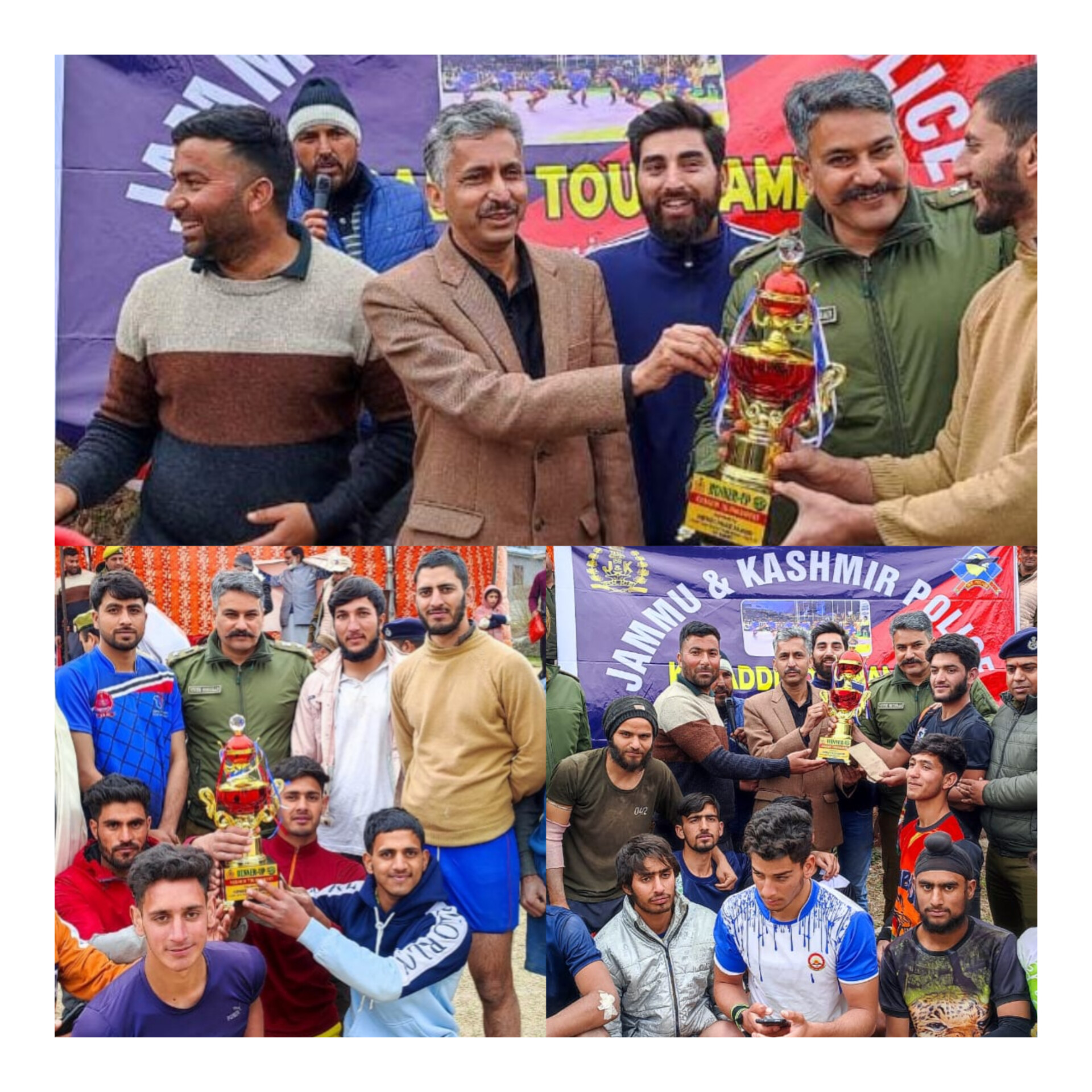 District Police Rajouri organises Kabbadi Tournament under Civic Action Programme