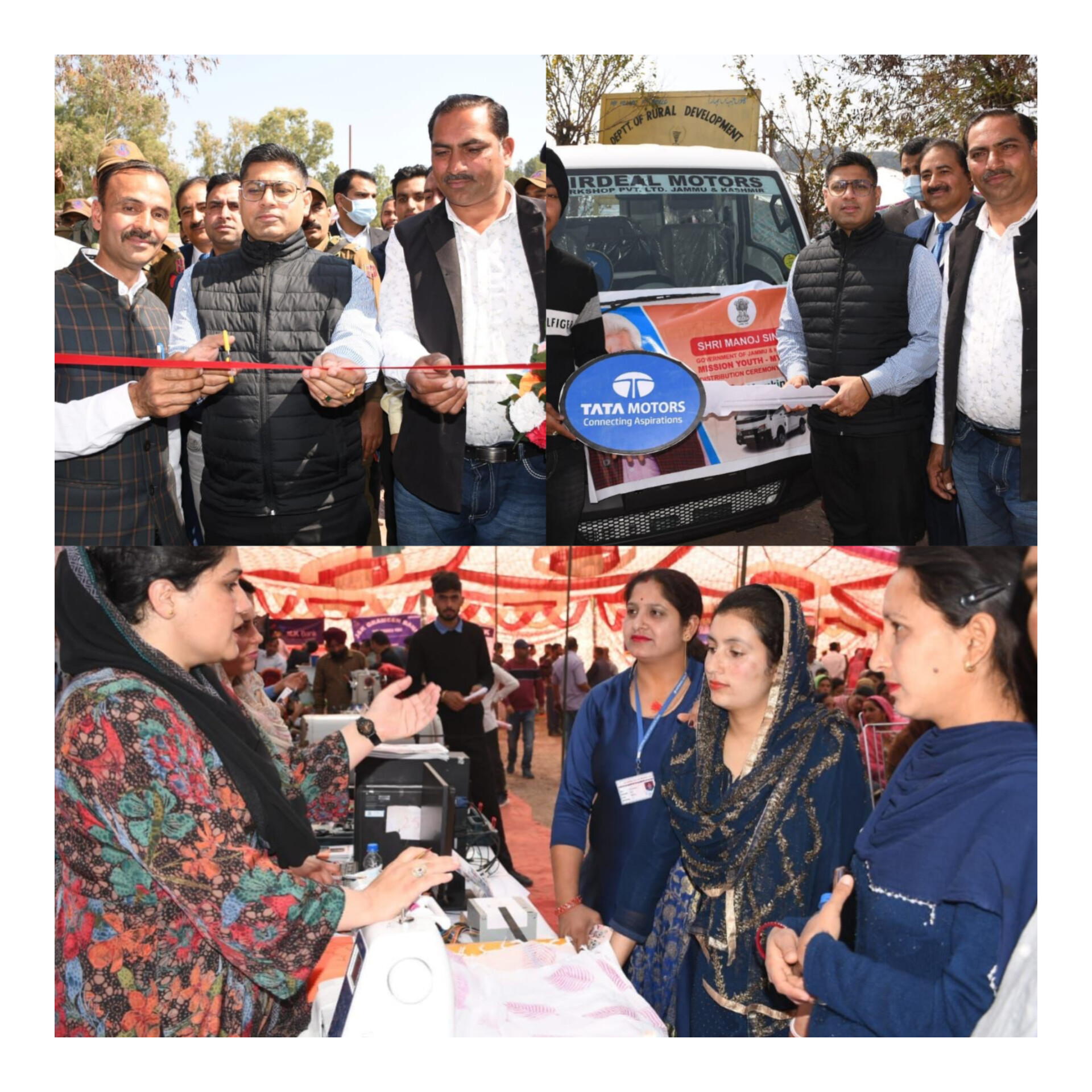 LG’s Special Grievance Camp for POJK displaced held at Doongi Rajouri