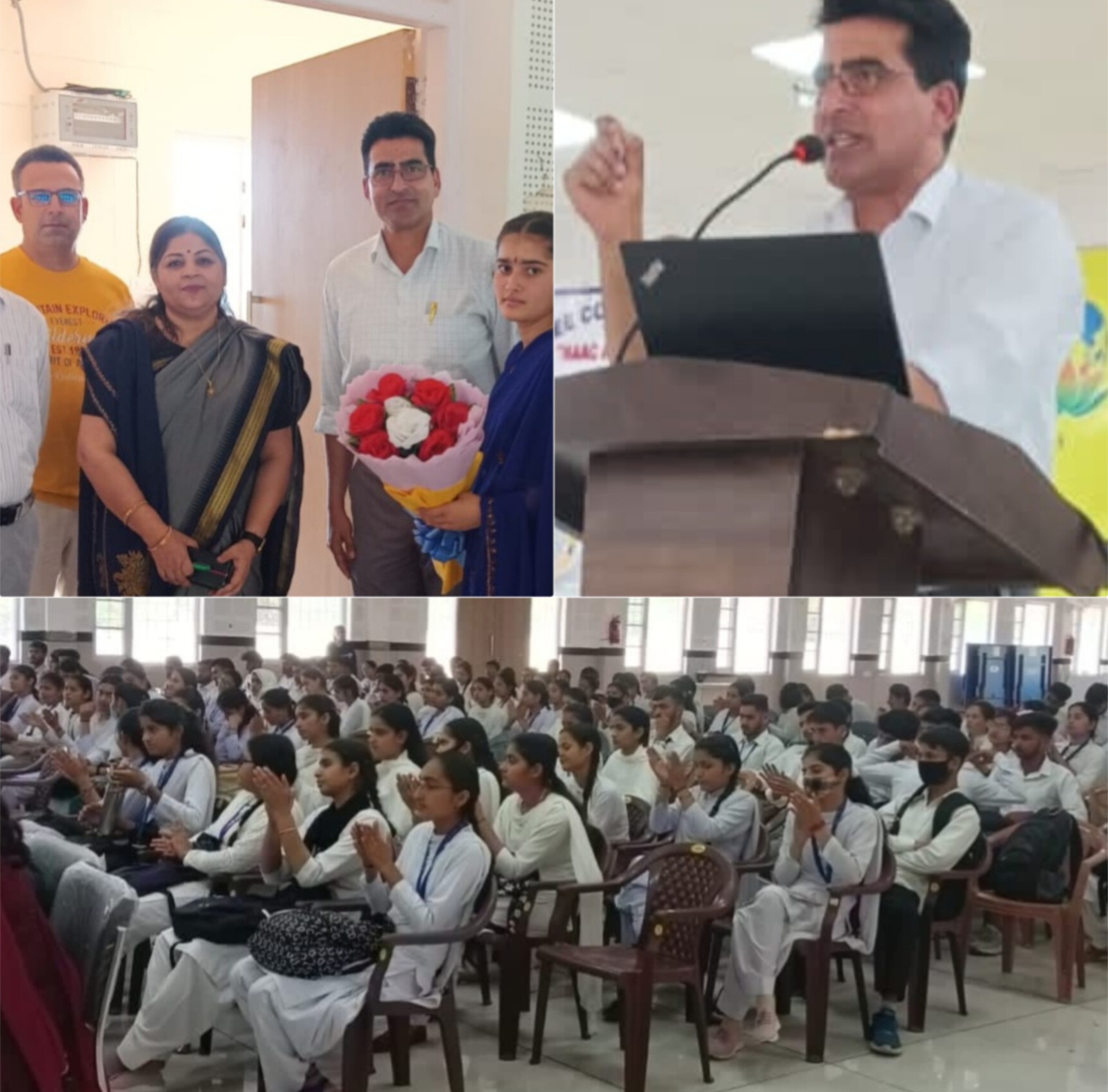 Zoology Department in collaboration with IQAC and IIC GDC Billawar organises 3 days workshop on Skill Development