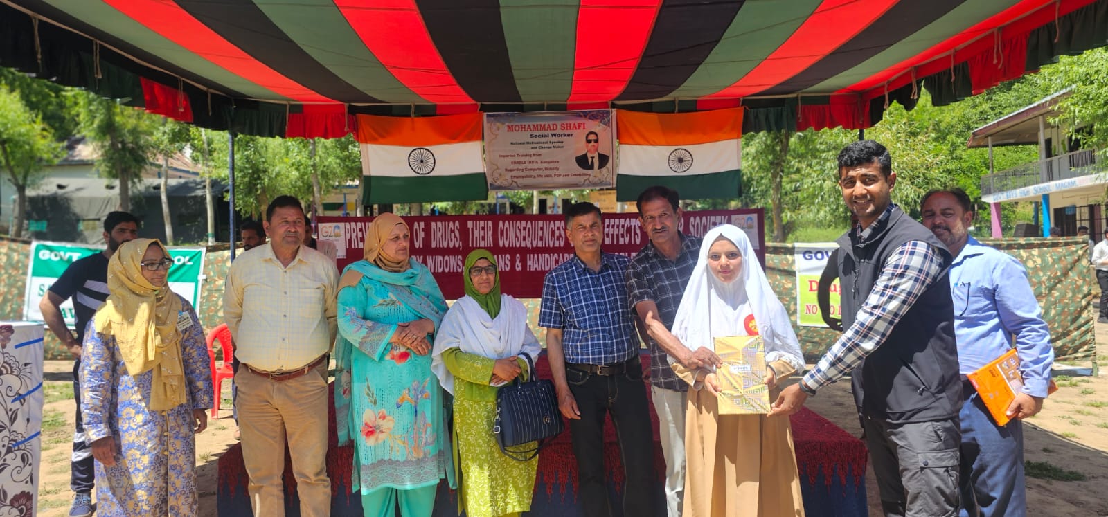 Indian Army organised Drug Awereness program at Magam Handwara